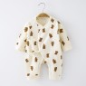 Spring new baby cotton one-piece clothes male and female baby boneless romper newborn wrapping clothes romper