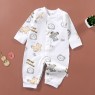 Baby onesie spring and autumn cotton newborn Hayi baby boneless baby clothes