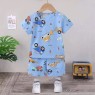 pure cotton Leisure baby neutral' cheap prices 2pcs Short Sleeve Shirt + Pants Baby sets clothes