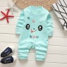 Newborn cotton long sleeve one piece clothes baby baby home long sleeve clothes children's home pajamas