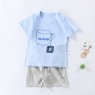 New summer 0-6 year old children's suit half-sleeved children's T-shirt sports home clothes  direct sales