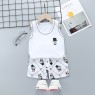 Summer Baby Clothes Sets Kids Pajamas Baby Loungewear sets Boys Girls Pijamas Cotton Nightwear 2-piece set