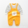 Hot sale spring and autumn baby long-sleeved one-piece cotton men and women baby romper clothes autumn romper