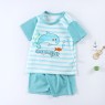 New summer 0-6 year old children's suit half-sleeved children's T-shirt sports home clothes  direct sales