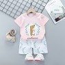 Best price with  Autumn 100% cotton long sleeve baby clothes sets