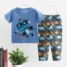 new children's breathable 100%cotton short-sleeved suit Air-conditioned clothing baby summer clothes