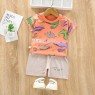 Children's Clothing Suits Printed Style Leisure Wear Home Wear Children Clothes