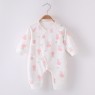 Spring new baby cotton one-piece clothes male and female baby boneless romper newborn wrapping clothes romper