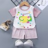 Wholesale pajamas Boys Summer Clothing Set  Short Sleeve Top T-Shirt and Pants Shorts 2PCS Set for Boy