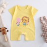 Infant rompers pure cotton summer new baby boy thin section female short-sleeved children's jumpsuit romper