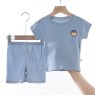 Children's short-sleeved suits boys and girls suits homewear suits T-shirt outdoor summer