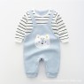 Hot sale spring and autumn baby long-sleeved one-piece cotton men and women baby romper clothes autumn romper