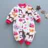 Baby clothes spring and autumn styles for men and women baby rompers 0-1-2 years old baby jumpsuit newborn home romper