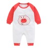 Spring and autumn newborn long-sleeved one-piece baby clothing newborn one-piece cotton romper romper