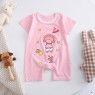 Infant rompers pure cotton summer new baby boy thin section female short-sleeved children's jumpsuit romper