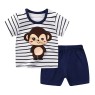 Summer  new style  Cotton Kids Boys Clothes T-shirts Shorts Baby boys Suit Kid Clothes Set Wholesale pajamas