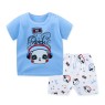 Boy Clothing Sets Casual T-Shirt Set and  Shorts Pure-Cotton Children Suit