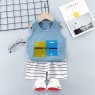 Summer Baby Clothes Sets Kids Pajamas Baby Loungewear sets Boys Girls Pijamas Cotton Nightwear 2-piece set