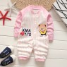 Newborn cotton long sleeve one piece clothes baby baby home long sleeve clothes children's home pajamas