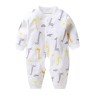 Spring and autumn newborn long-sleeved one-piece baby clothing newborn one-piece cotton romper romper