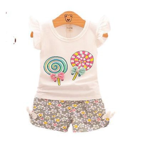 Girls summer dress baby girl baby butterfly casual fashion clothing