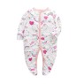 Baby onesie covering feet crawling clothes baby onesie covering fart clothes autumn and winter pajamas baby clothes