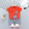 hot sale children's summer cotton short sleeve suit  outlet