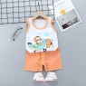 Summer Baby Clothes Sets Kids Pajamas Baby Loungewear sets Boys Girls Pijamas Cotton Nightwear 2-piece set