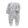 Baby onesie covering feet crawling clothes baby onesie covering fart clothes autumn and winter pajamas baby clothes