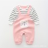 Hot sale spring and autumn baby long-sleeved one-piece cotton men and women baby romper clothes autumn romper