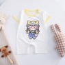 Infant rompers pure cotton summer new baby boy thin section female short-sleeved children's jumpsuit romper