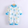 Cotton printing baby long-sleeved romper baby warm home clothes