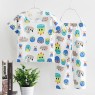 pure cotton New designs of children suit clothing sets 2 pcs long sleeve pajamas