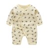 Autumn new butterfly romper baby one-piece clothes 0-3-6 months pure cotton baby romper