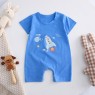 Infant rompers pure cotton summer new baby boy thin section female short-sleeved children's jumpsuit romper