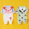 Hot sale spring and autumn baby long-sleeved one-piece cotton men and women baby romper clothes autumn romper