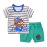 Summer  new style  Cotton Kids Boys Clothes T-shirts Shorts Baby boys Suit Kid Clothes Set Wholesale pajamas