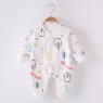 Spring new baby cotton one-piece clothes male and female baby boneless romper newborn wrapping clothes romper