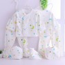 Hot selling 7-piece cotton gift box set for 0-3 months newborn baby underwear set  direct sales