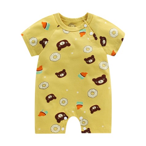 New Born Cotton Baby Clothes Sets Summer Baby Romper