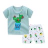 Boy Clothing Sets Casual T-Shirt Set and  Shorts Pure-Cotton Children Suit