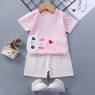 Wholesale pajamas Boys Summer Clothing Set  Short Sleeve Top T-Shirt and Pants Shorts 2PCS Set for Boy