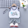 Summer Baby Clothes Sets Kids Pajamas Baby Loungewear sets Boys Girls Pijamas Cotton Nightwear 2-piece set