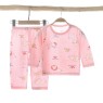 Iceland cotton home service suit air-conditioning suit long-sleeved home pajamas breathable middle-aged children