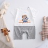 Infant rompers pure cotton summer new baby boy thin section female short-sleeved children's jumpsuit romper