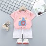 hot sale children's summer cotton short sleeve suit  outlet