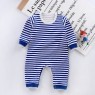 Pure cotton long-sleeved print newborn jumpsuit for children's rompers sleepsuit