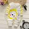 Newborn cotton long sleeve one piece clothes baby baby home long sleeve clothes children's home pajamas