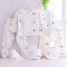 Hot selling 7-piece cotton gift box set for 0-3 months newborn baby underwear set  direct sales