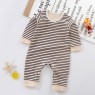 Pure cotton long-sleeved print newborn jumpsuit for children's rompers sleepsuit